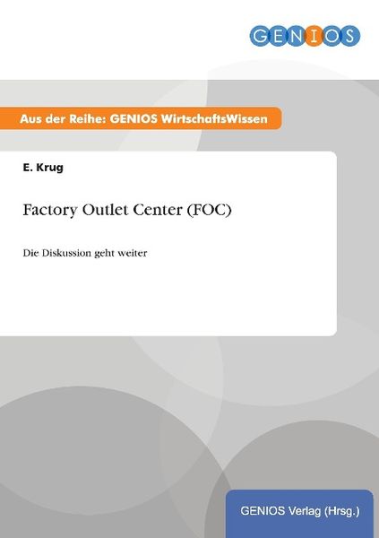 Produktbild: Factory Outlet Center (FOC)