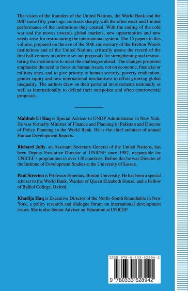 Produktbild: The UN and the Bretton Woods Institutions
