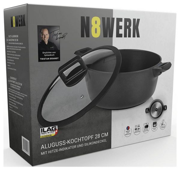 Produktbild: N8WERK 02708 Kochtopf 280mm