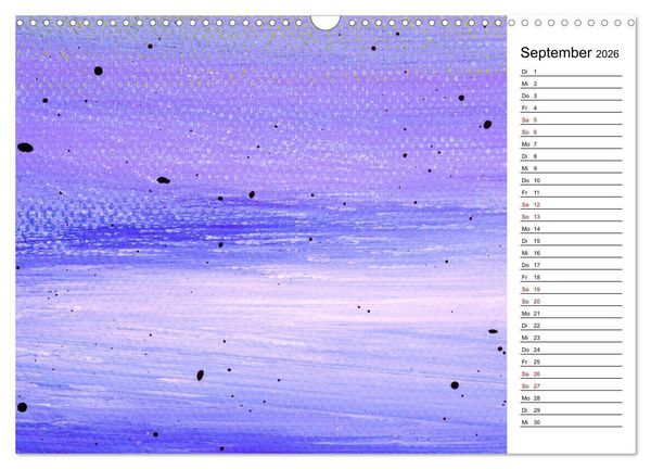 Produktbild: Mein bunter DIY-Bastelkalender (Wandkalender 2026 DIN A3 quer), CALVENDO Monatskalender