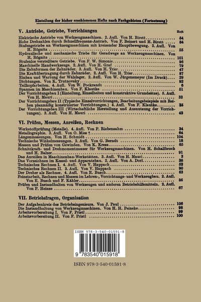 Produktbild: Der elektrische Antrieb von Werkzeugmaschinen