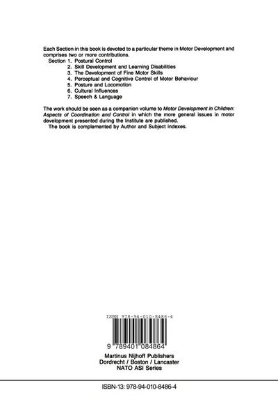 Produktbild: Themes in Motor Development