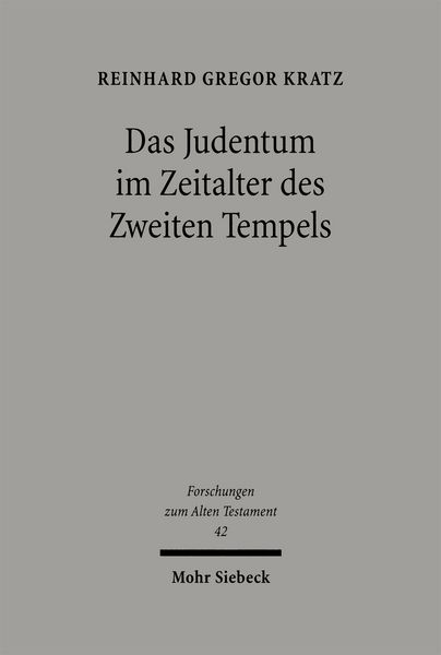 Produktbild: Das Judentum im Zeitalter des Zweiten Tempels