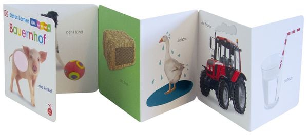 Produktbild: Erstes Lernen F&uuml;hl-Leporello. Bauernhof