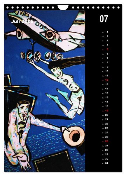 Produktbild: Wolf-Dieter Pfennig Kalender (Wandkalender 2026 DIN A4 hoch), CALVENDO Monatskalender