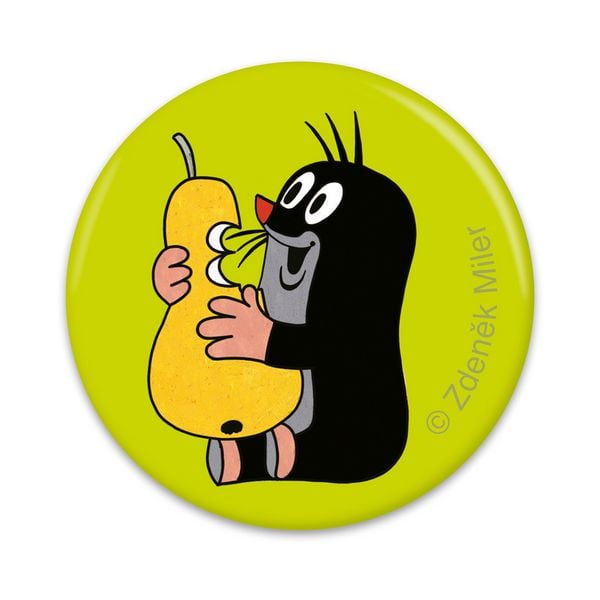 Produktbild: TR&Ouml;TSCH - Der kleine Maulwurf Mini-Buttons 4er Set Maulwurf | Ab 3 Jahren