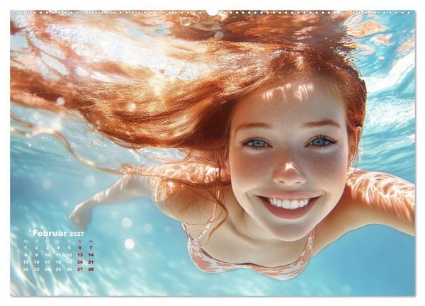 Produktbild: Endlich Strandurlaub (hochwertiger Premium Wandkalender 2027 DIN A2 quer), Kunstdruck in Hochglanz