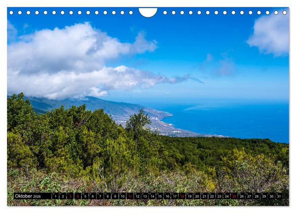 Produktbild: La Palma - Landschaften und Meer (Wandkalender 2026 DIN A4 quer), CALVENDO Monatskalender