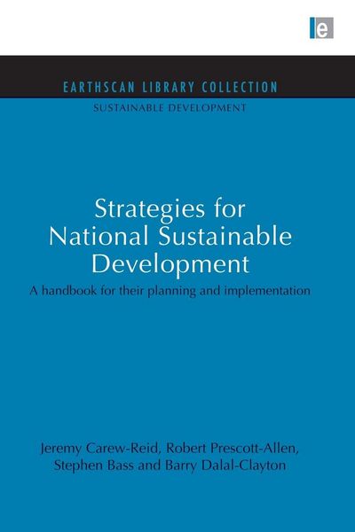 Produktbild: Strategies for National Sustainable Development