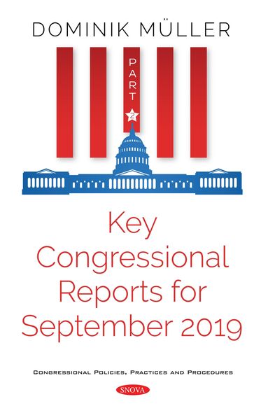 Produktbild: Key Congressional Reports for September 2019. Part II