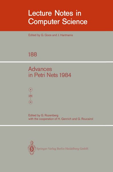 Produktbild: Advances in Petri Nets 1984