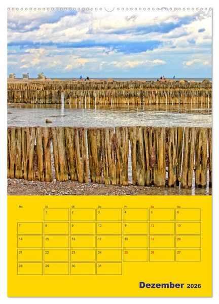 Produktbild: Sehnsucht nach Meer - Ostsee (Wandkalender 2026 DIN A2 hoch), CALVENDO Monatskalender