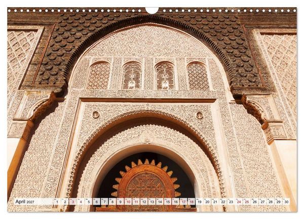 Produktbild: Marrakesch - Perle des S&uuml;dens (Wandkalender 2027 DIN A3 quer), CALVENDO Monatskalender