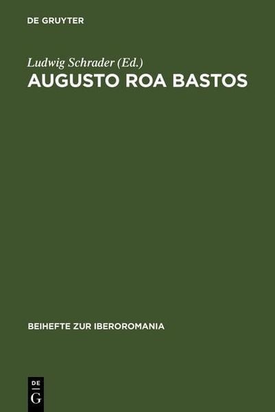 Produktbild: Augusto Roa Bastos