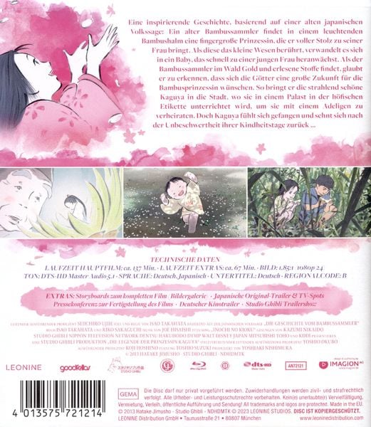 Produktbild: Die Legende der Prinzessin Kaguya - White Edition