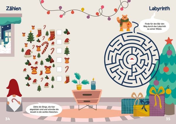 Produktbild: Mein R&auml;tselheft Weihnachten. Ab 6 Jahren