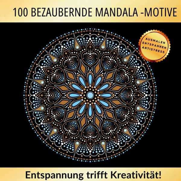 Produktbild: 100 bezaubernde Mandala Motive &ndash; Entspannung trifft auf Kreativit&auml;t