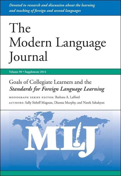 Produktbild: Goals of Collegiate Learners and the Standards for Foreign Language Learning