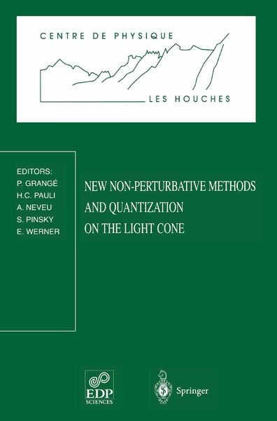 Produktbild: New Non-Perturbative Methods and Quantization on the Light Cone