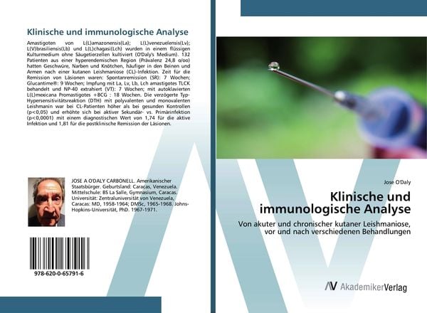 Klinische und immunologische Analyse, Taschenbuch von Jose O'Daly; AV Akademikerverlag, 9786200657916