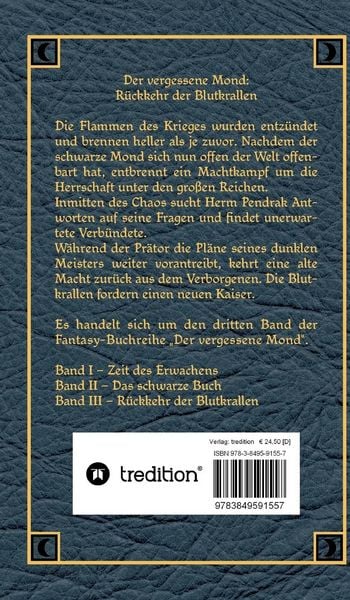 Produktbild: Der vergessene Mond Bd III