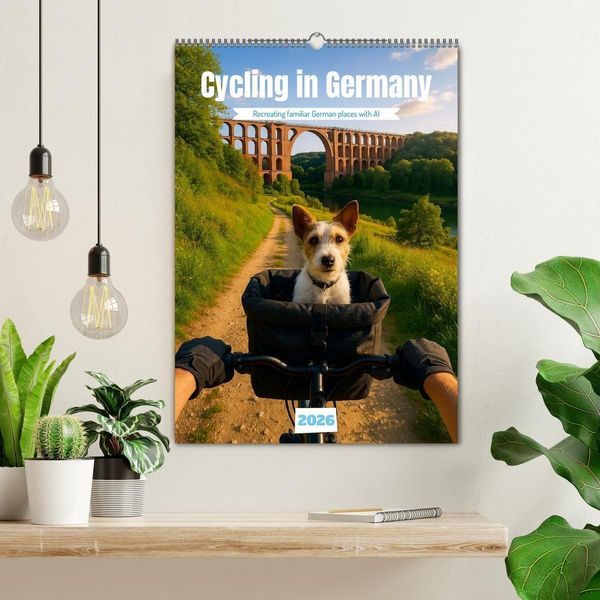 Produktbild: Cycling in Germany (Wall Calendar 2026 DIN A2 portrait), CALVENDO 12 Month Wall Calendar