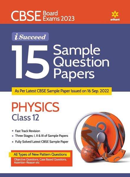 Produktbild: CBSE Board Exam 2023 I-Succeed 15 Sample Question Papers PHYSICS Class 12th