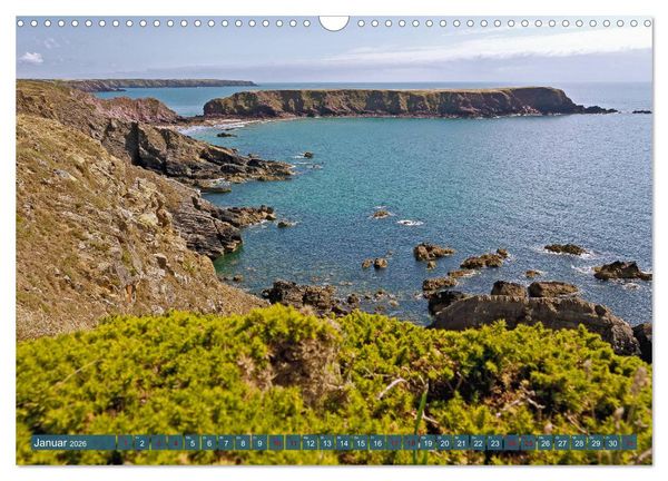 Produktbild: Herbe Sch&ouml;nheit Wales (Wandkalender 2026 DIN A3 quer), CALVENDO Monatskalender