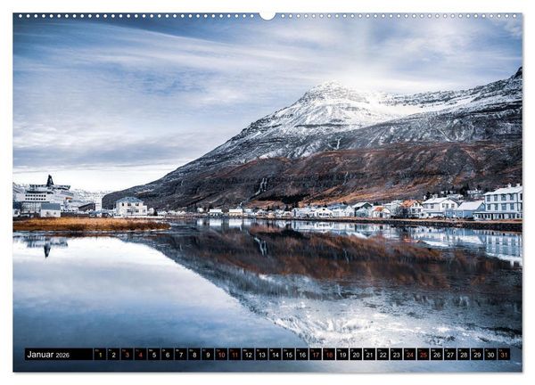Produktbild: Island - Rundreise im Oktober (hochwertiger Premium Wandkalender 2026 DIN A2 quer), Kunstdruck in Hochglanz