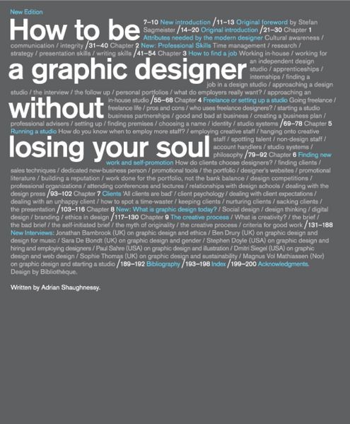 Produktbild: How to be a Graphic Designer Without Losing Your Soul, 2nd Edition