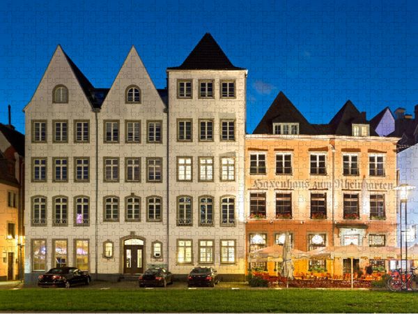 Produktbild: CALVENDO Puzzle K&ouml;lner Lichterzauber | 1000 Teile Lege-Gr&ouml;&szlig;e 64x48cm Foto-Puzzle f&uuml;r gl&uuml;ckliche Stunden