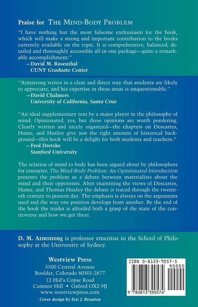 Produktbild: The Mind-body Problem