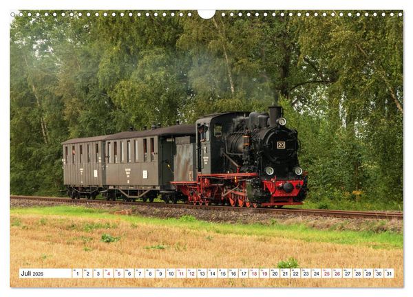 Produktbild: Mansfelder Bergwerksbahn (Wandkalender 2026 DIN A3 quer), CALVENDO Monatskalender