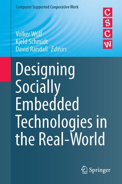 Produktbild: Designing Socially Embedded Technologies in the Real-World