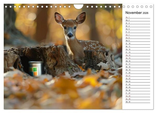 Produktbild: Der Geocaching Found it Kalender (Wandkalender 2026 DIN A4 quer), CALVENDO Monatskalender