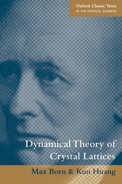 Produktbild: Dynamical Theory of Crystal Lattices
