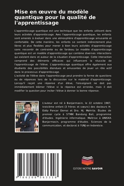 Produktbild: Mise en &iquest;uvre du mod&egrave;le quantique pour la qualit&eacute; de l'apprentissage