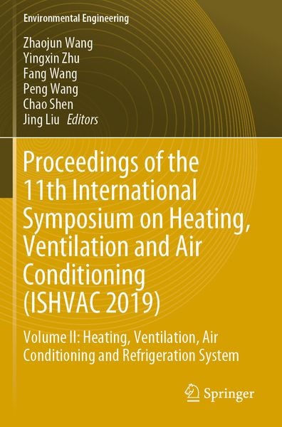 Produktbild: Proceedings of the 11th International Symposium on Heating, Ventilation and Air Conditioning (ISHVAC 2019)