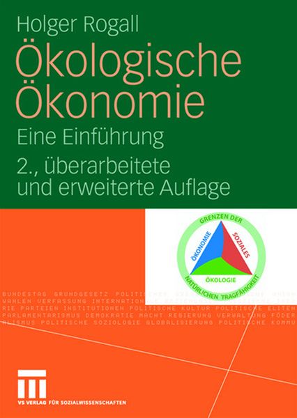 Ökologische Ökonomie, Taschenbuch von Holger Rogall, VS Verlag für Sozialwissenschaften, 9783531160580