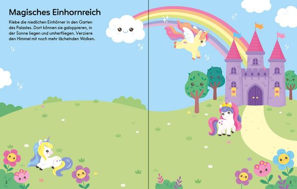 Produktbild: Cute Things - Mein Stickertraum: Einh&ouml;rner