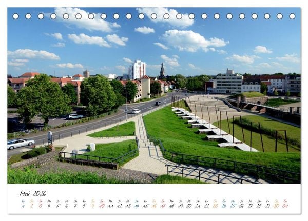 Produktbild: Saarlouis - Stadt des Sonnenk&ouml;nigs (Tischkalender 2026 DIN A5 quer), CALVENDO Monatskalender