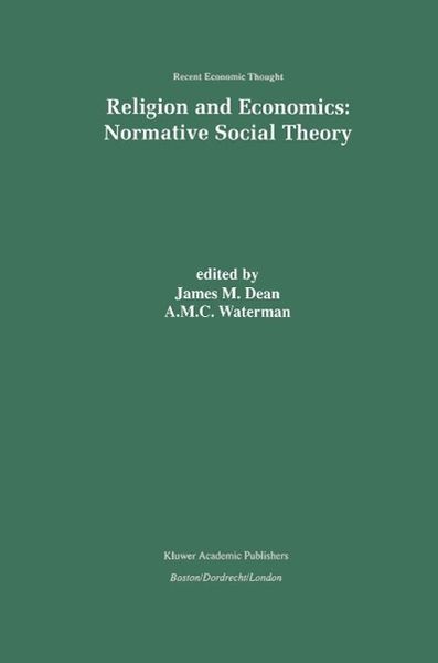 Produktbild: Religion and Economics: Normative Social Theory