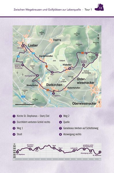 Produktbild: Wanderf&uuml;hrer Oberpf&auml;lzer Jura & Tal der Schwarzen Laber