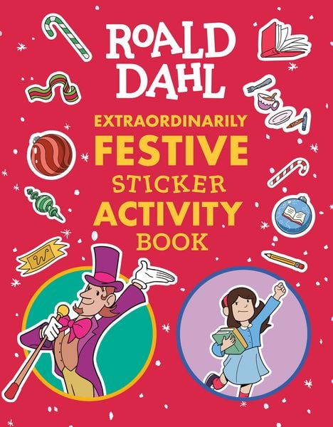 Produktbild: Roald Dahl: Extraordinarily Festive Sticker Activity Book