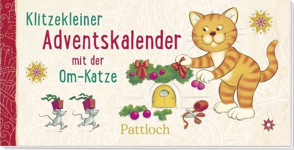 Produktbild: Klitzekleiner Adventskalender mit der Om-Katze