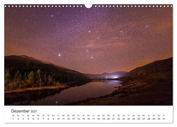 Produktbild: Nachthimmel - Unfassbare Fotografien der Sterne. (Wandkalender 2027 DIN A3 quer), CALVENDO Monatskalender