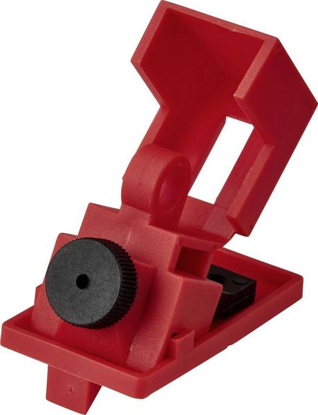 Produktbild: Sygonix SY-6872680 Verriegelung 28.9mm Rot Leistungsschalter Klemme 16.5x12mm