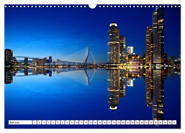 Produktbild: Skylines der sch&ouml;nsten Metropolen weltweit (Wandkalender 2026 DIN A3 quer), CALVENDO Monatskalender