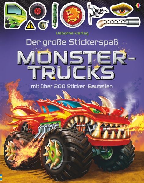 Produktbild: Der gro&szlig;e Stickerspa&szlig;: Monstertrucks
