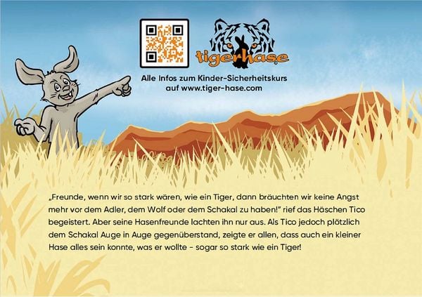 Produktbild: Tigerhase - Ein Kinderbuch &uuml;ber Freundschaft und Zusammenhalt.